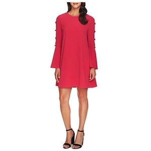 NWT CeCe Abby bell sleeve dress size 6